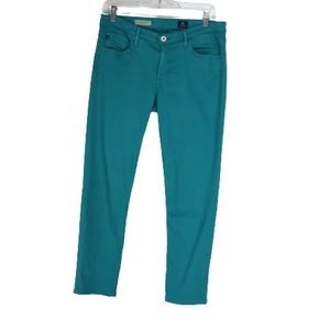 Teal AG Stilt Skinny Jeans 29R